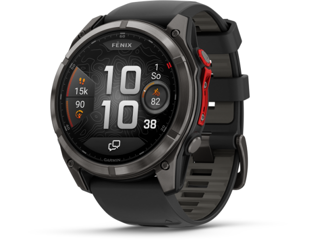 Spordikell Garmin fenix 8 PRO 51mm MicroLED Sapphire Carbon grey DLC