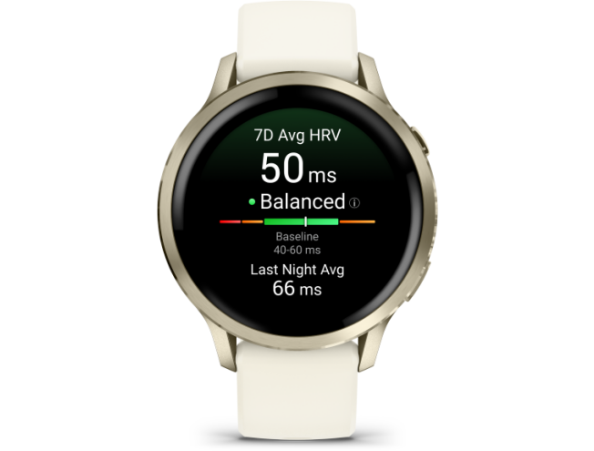 Nutikell Garmin VENU 4 - 41mm Lunar Gold/Bone