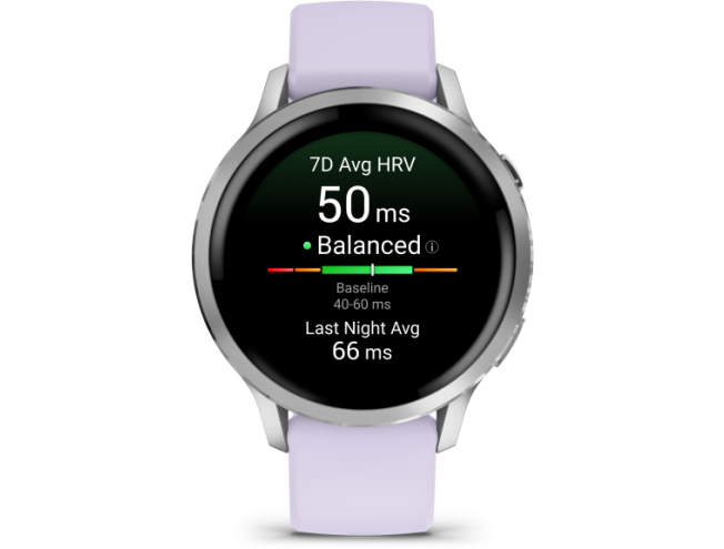 Nutikell Garmin VENU 4 - 41mm Silver/Periwinkle