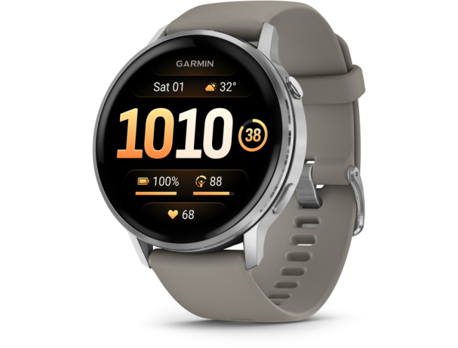 Nutikell Garmin VENU 4 - 45mm Silver/Gray