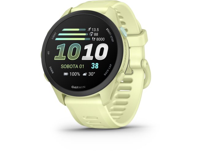 Spordikell Garmin Forerunner 70 Black Citron