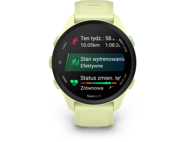 Spordikell Garmin Forerunner 70 Black Citron