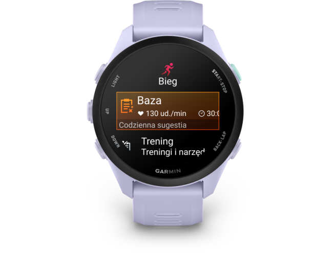 Spordikell Garmin Forerunner 70 Black Cool Lavender