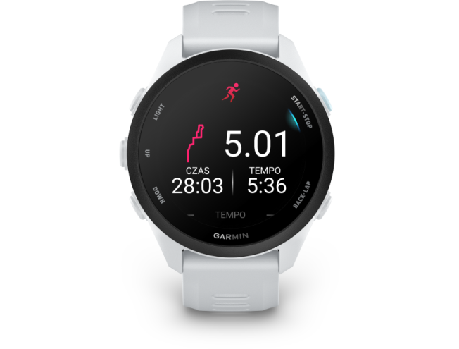 Spordikell Garmin Forerunner 70 Black Whitestone