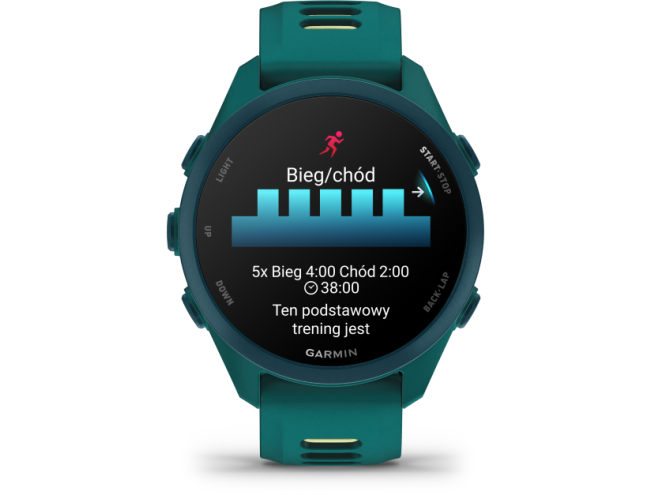 Spordikell Garmin Forerunner 170 Music - Teal Green