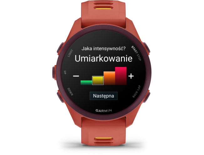 Spordikell Garmin Forerunner 170 Music - Red Pink