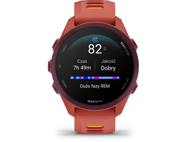 Spordikell Garmin Forerunner 170 Music - Red Pink