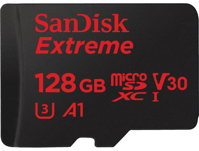 SanDisk Extreme 128GB microSDXC mälukaart