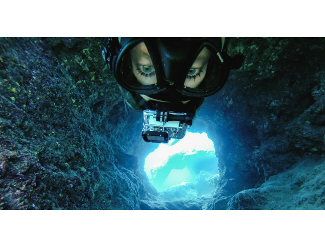 Peapael kinnitus+kiirkinnitus GoPro HERO kaamerale