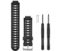 Forerunner 630/235/230 asendusrihmad Must/Valge v2