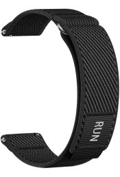 Kellarihmad 20mm kiire kinnitus must nailon