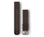 Quick Release preemium kellarihmad (20mm) Nahk - tumepruun 138-208 mm
