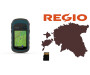 Käsi GPS Garmin eTrex 22x eTrex 22x + Regio Teed mälukaart