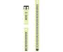 QUICKFIT 22 kellarihmad (22mm) Silikoon - Citron (3-osaline)