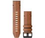 QUICKFIT 26 kellarihmad (26mm) Nahk-Chestnut