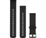 Quick Release kellarihmad (22mm) Silikoon - Black/Slate