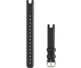 Kellarihmad Lily (14mm) Nahk - Black Italian Leather with Cream Gold Hardware (Large)