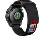 Kiirkinnitusega kellarihmad 22mm Nailon - must run rugged