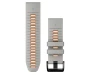 QUICKFIT 26 kellarihmad (26mm) Silikoon - Fog Gray/Ember Orange