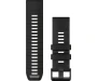 QUICKFIT 26 kellarihmad (26mm) Silikoon - Black/Pebble Gray