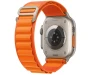Alpine tekstiil kellarihm Apple watch Oranž 42/44/45/49mm