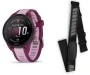 Spordikell Garmin Forerunner 165 Music Berry/Lilac + HRM-Dual pulsivöö