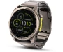 Spordikell Garmin fenix 8 47mm Solar Sapphire Titanium Yellow with Gray Titanium Band