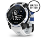 Seikluskell Garmin Instinct 3 45mm Solar Whitestone - Whitestone/Bolt Blue